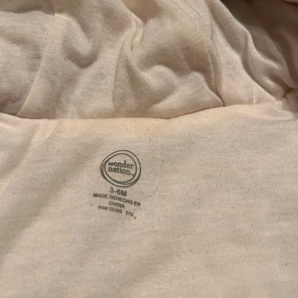 Wonder Nation Brown Spotted Fleece Footie - Picture 4 of 6